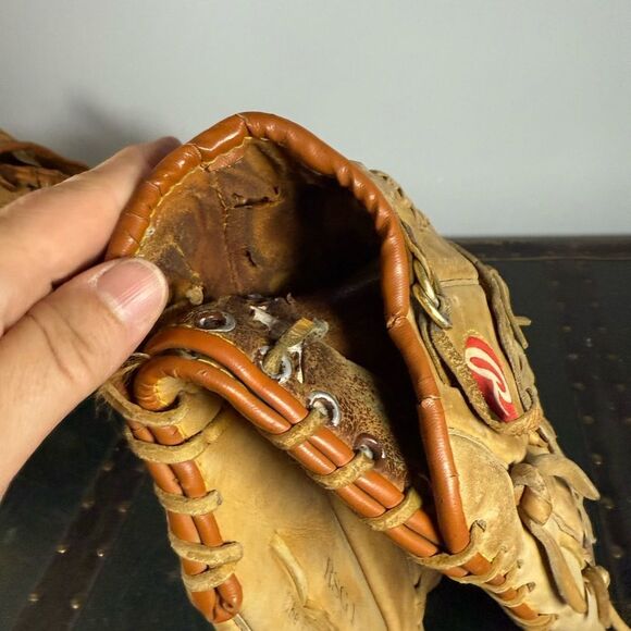 Rawlings Baseball Glove Mitt RSG1 Right Hand Throw Super Size 13” Fastback Vintg - Picture 3 of 7